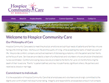Tablet Screenshot of hospicecarenebraska.com